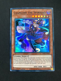 Yugioh Changshi the Spiridao DIFO-EN096 Super Rare 1st Edition NM