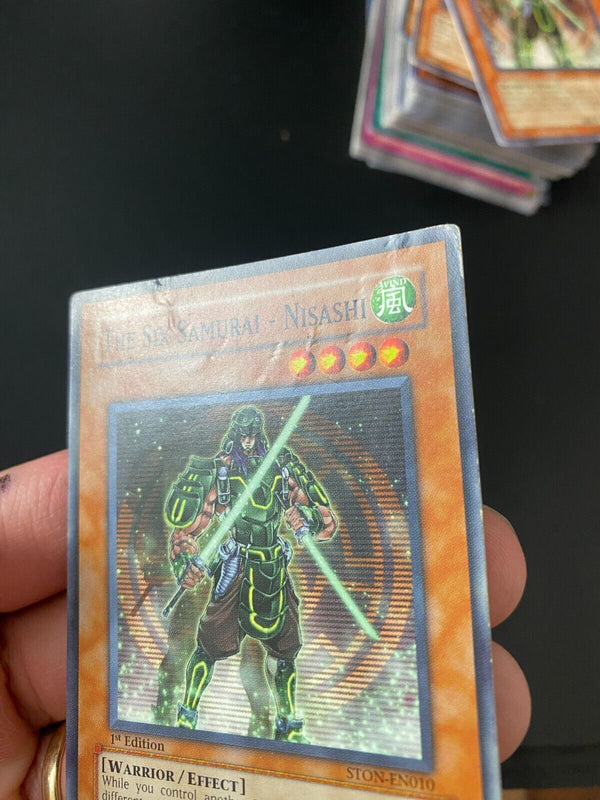 Yugioh The Six Samurai - Nisashi STON-EN010 Common 1st Edition HP (2)