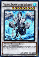 Yugioh Trishula, Dragon of the Ice Barrier DUDE-EN014 Ultra Rare 1st Edition NM