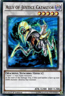 Yugioh Ally of Justice Catastor DUDE-EN007 Ultra Rare 1st Edition NM