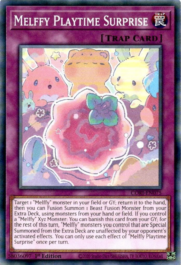 Yugioh Melffy Playtime Surprise CORI-EN075 Common 1st Edition NM