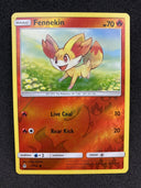 Pokemon Fennekin 15/131 Forbidden Light Reverse Holo NM