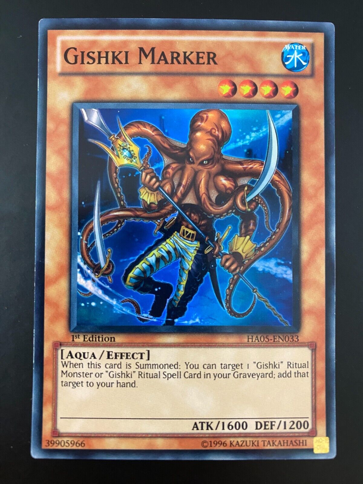 Yugioh Gishki Marker HA05-EN033 1st Edition NM