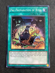 Yugioh Pre-Preparation of Rites SHVI-EN065 Super Rare 1st Edition LP