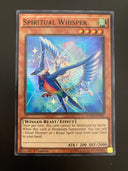 Yugioh Spiritual Whisper WSUP-EN045 Super Rare 1st Edition VLP