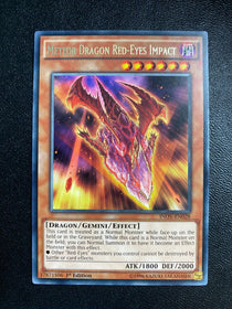 Yugioh Meteor Dragon Red-Eyes Impact INOV-EN028 Rare 1st Edition NM