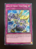 Yugioh Boot-Up Order - Gear Force FIGA-EN004 1st Edition Secret Rare NM/MINT