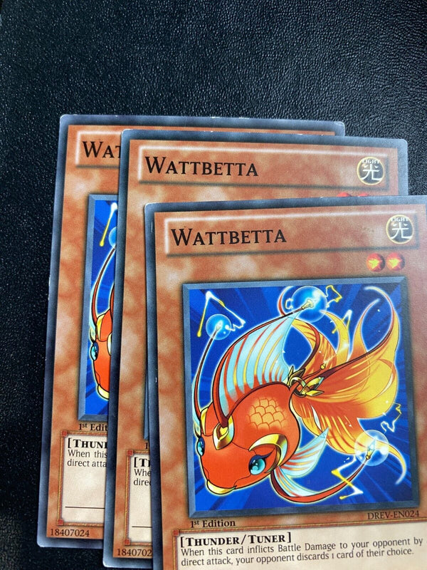 Yugioh Wattbetta DREV-EN024 Common 1st Edition MP/LP
