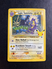 Pokemon Light Toxtricity SWSH137 Black Star Promos Holo LP