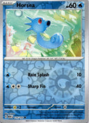 Pokemon Horsea 116/165 Pokemon 151 Reverse Holo NM