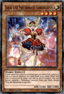 Yugioh Solo the Melodious Songstress SP17-EN030 Starfoil Rare 1st Edition VLP/NM