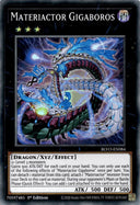 Yugioh Materiactor Gigaboros BLVO-EN084 1st Edition LP/NM