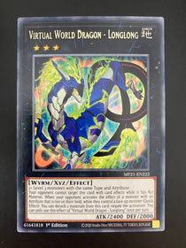 Yugioh Virtual World Dragon MP21-EN222 1st Edition MINT