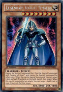 Yugioh Legendary Knight Timaeus DRLG-EN001 Secret Rare 1st Edition MP