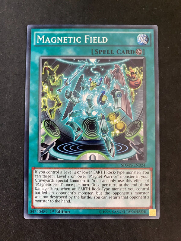 Yugioh Magnetic Field SDMY-EN024 Common 1st Edition LP