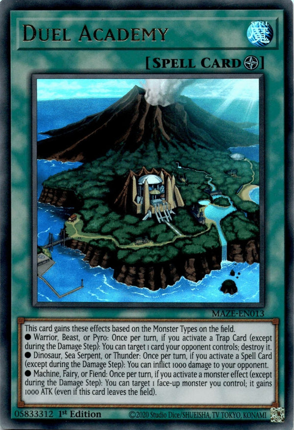 Yugioh Duel Academy MAZE-EN013 Ultra Rare 1st Edition NM