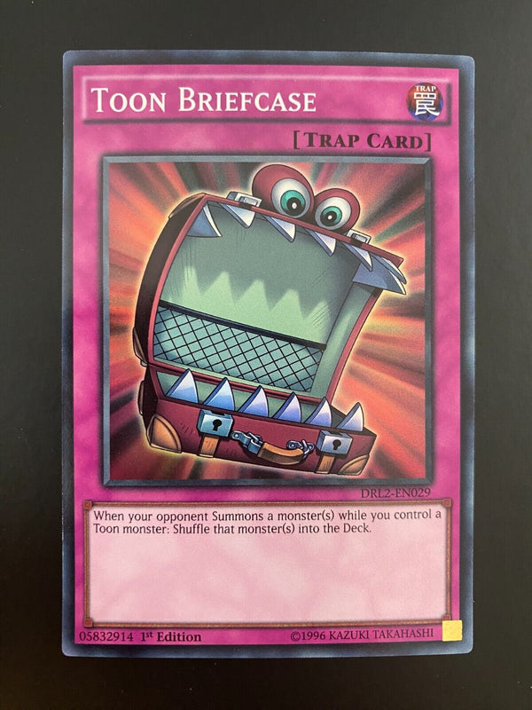 Yugioh Toon Briefcase DRL2-EN029 1st Edition NM-MINT