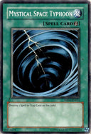 Yugioh Mystical Space Typhoon DP04-EN015 Common Unlimited Edition HP
