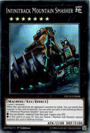 Yugioh Infinitrack Mountain Smasher INCH-EN008 Super Rare 1st Edition LP