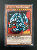 Yugioh Blue-Eyes Toon Dragon SRL-EN000 Secret Rare Unlimited Edition NM/MINT