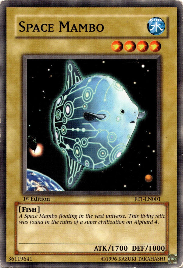 Yugioh Space Mambo FET-EN001 Common 1st Edition HP
