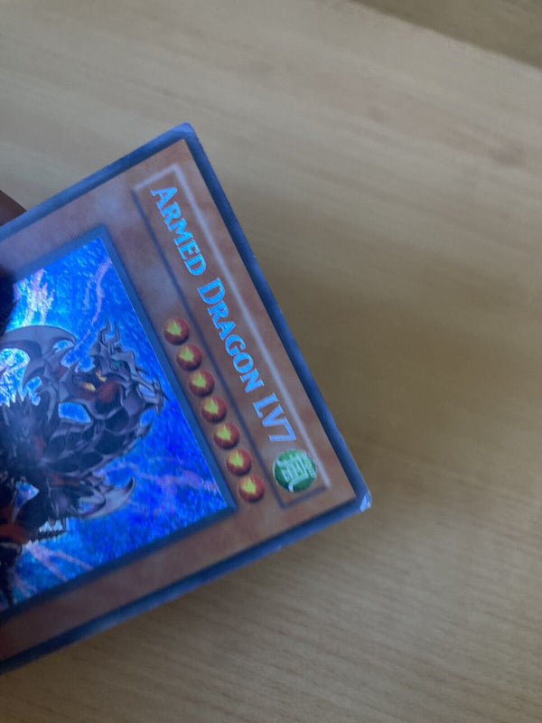 Yugioh Armed Dragon LV7 SD1-ENDE1 Limited Edition Secret Rare DMG