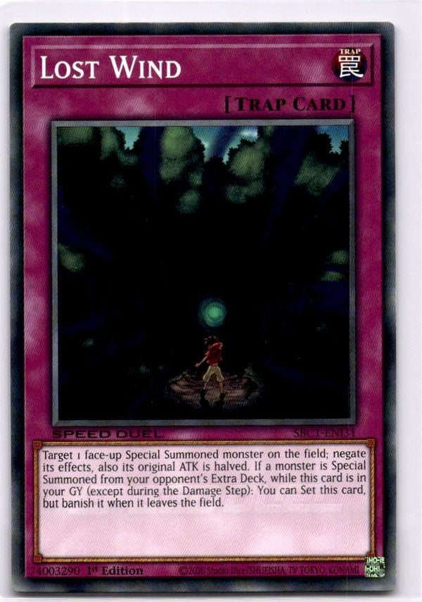Yugioh Lost Wind SBC1-ENI31 Common 1st Edition NM