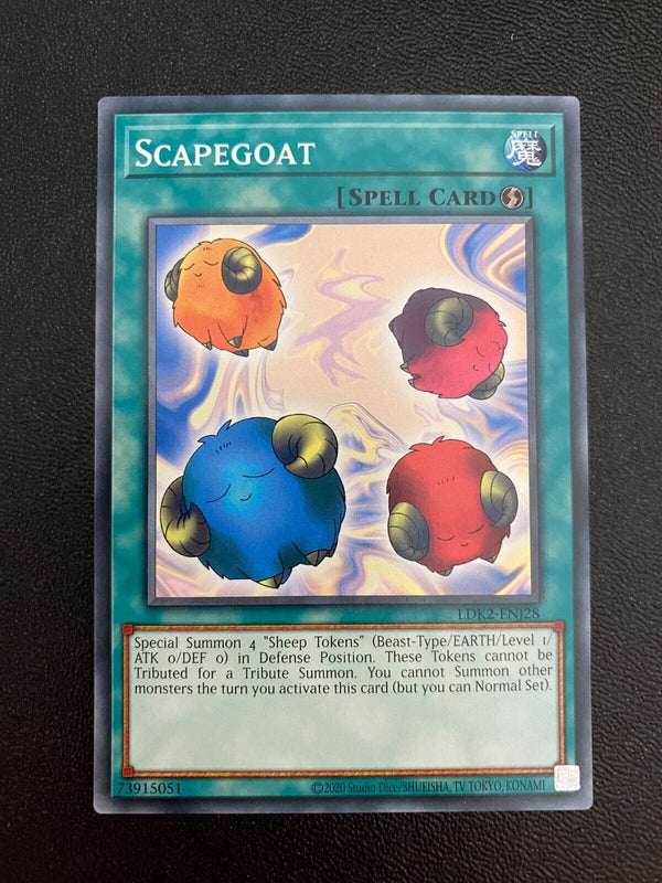 Yugioh Scapegoat LDK2-ENJ28 Common Unlimited Edition NM