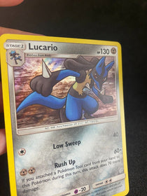 Pokemon Lucario 126/214 Unbroken Bonds Holo NM