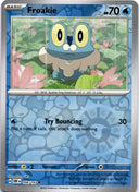 Pokemon Froakie 056/197 Paldea Evolved Reverse Holo NM