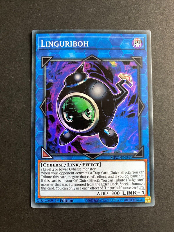 Yugioh Linguriboh MP21-EN041 Super Rare 1st Edition NM