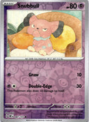 Pokemon Snubbull 087/197 Paldea Evolved Reverse Holo NM