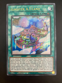 Yugioh Ignister A.I.Land MP21-EN021 1st Edition Ultra Rare NM/MINT