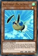 Yugioh Battlewasp - Pin The Bullseye BLHR-EN031 Ultra Rare 1st Edition VLP/NM