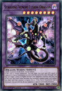 Yugioh Starving Venom Fusion Dragon LEDD-ENC25 Ultra Rare 1st Edition NM