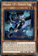 Yugioh Maliss P Chessy Cat MP25-EN123 Secret Rare 1st Edition NM
