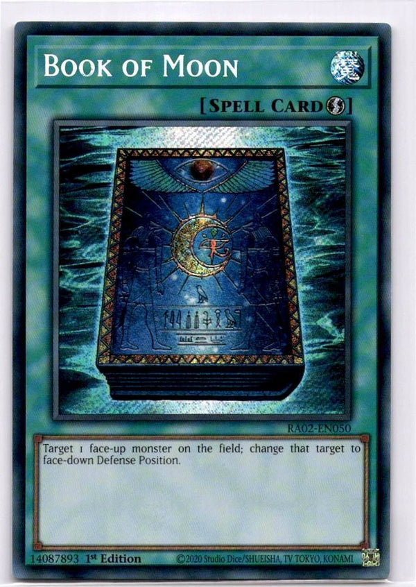 Yugioh Book of Moon RA02-EN050 Secret Rare 1st Edition NM