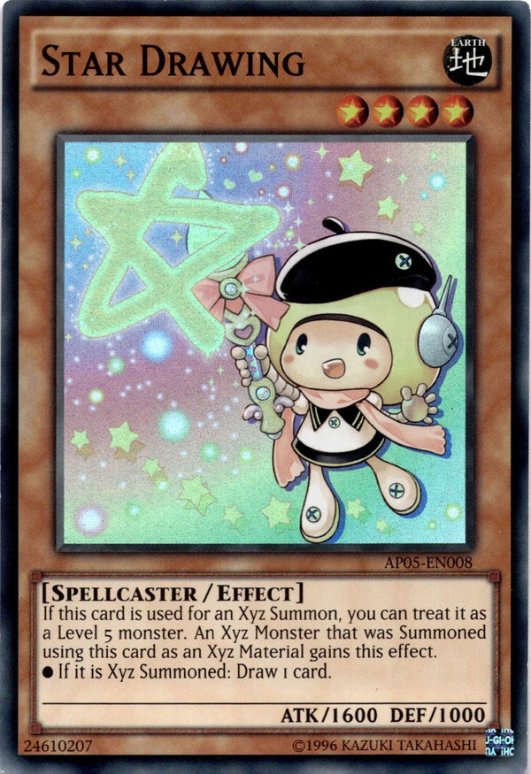 Yugioh Star Drawing AP05-008 Super Rare Unlimited Edition NM