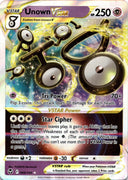 Pokemon Unown VSTAR 066/195 Silver Tempest Full Art Holo NM
