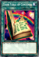 Yugioh Toon Table of Contents SS04-ENB20 Speed Duel Common 1st Edition LP