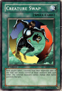 Yugioh Creature Swap SD1-EN018 Common 1st Edition DAMAGED
