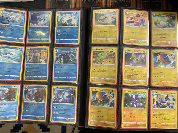 Pokemon Darkness Ablaze Completed Master Set Inc ALL Promos & Binder CGA 10 Zard
