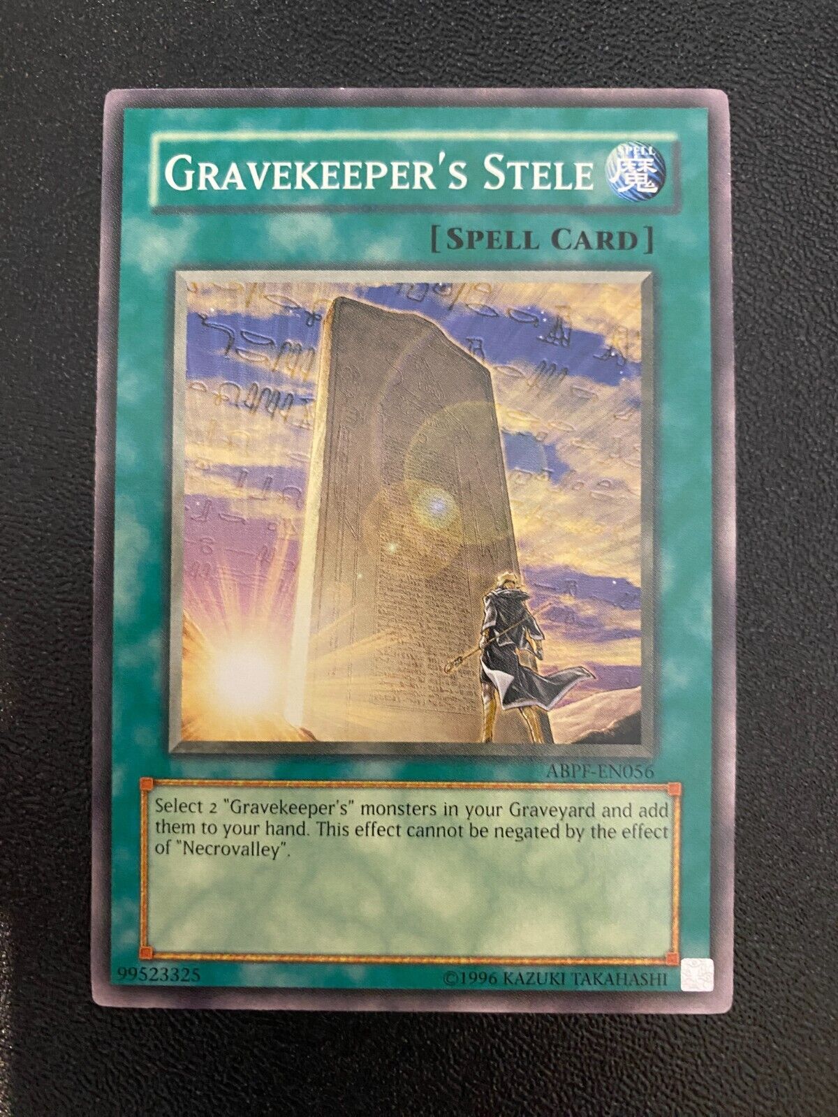 Yugioh Gravekeeper's Stele ABPF-EN056 Common Unlimited Edition VLP/NM