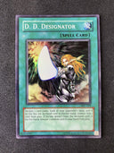 Yugioh D.D. Designator IOC-039 Super Rare Unlimited LP - Clean Front/ Back Scuff