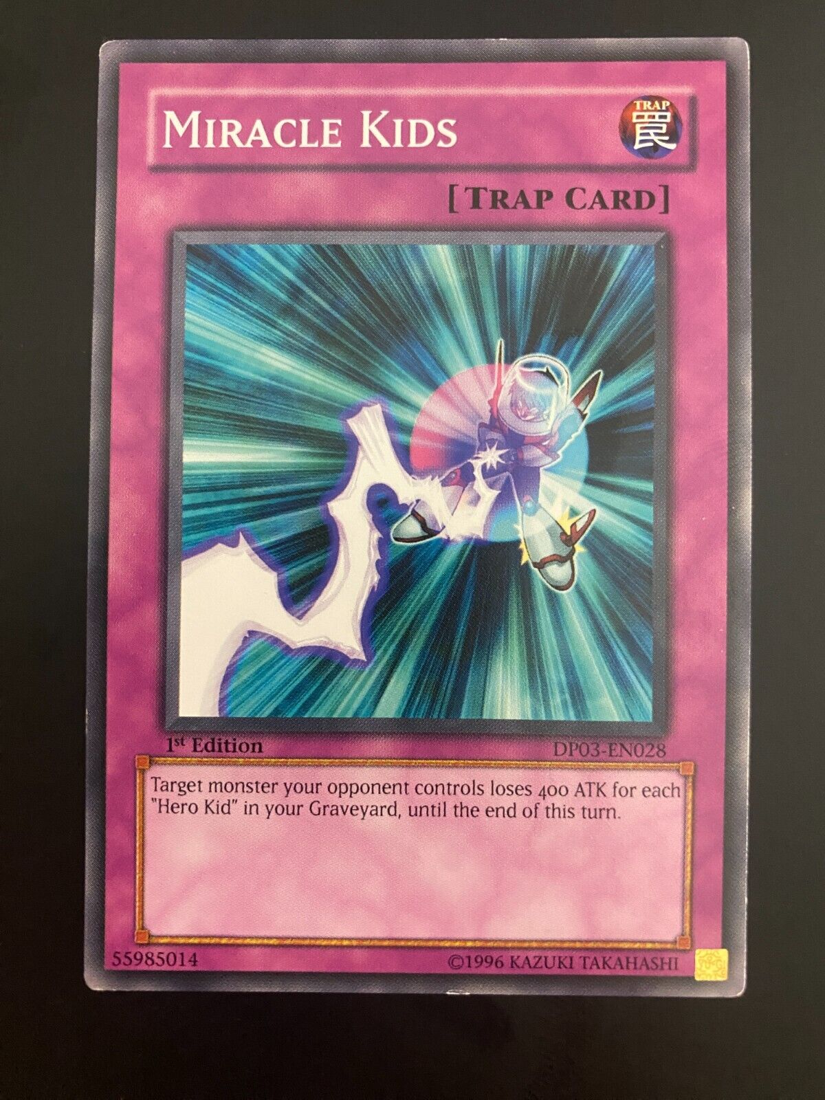 Yugioh Miracle Kids DP03-EN028 1st Edition Common LP