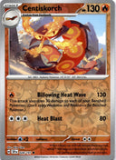Pokemon Centiskorch 028/191 Surging Sparks Reverse Holo NM