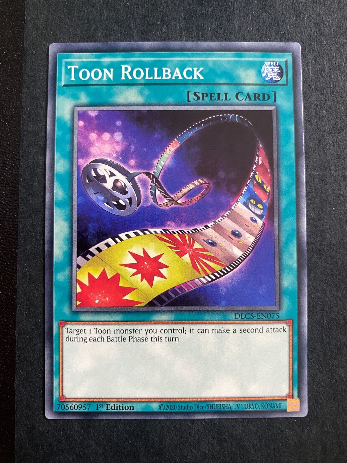 Yugioh Toon Rollback DLCS-EN075 Common 1st Edition NM