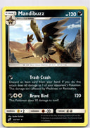 Pokemon Mandibuzz 93/181 Team Up Non Holo VLP/NM