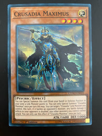 Yugioh Crusadia Maximus CYHO-EN010 1st Edition Super Rare VLP