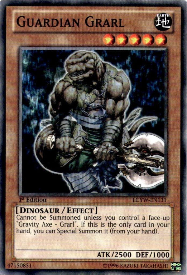 Yugioh Guardian Grarl LCYW-EN131 Common 1st Edition NM